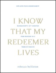 I Know That My Redeemer Lives SATB choral sheet music cover Thumbnail